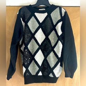 Vintage 80s sequin sweater